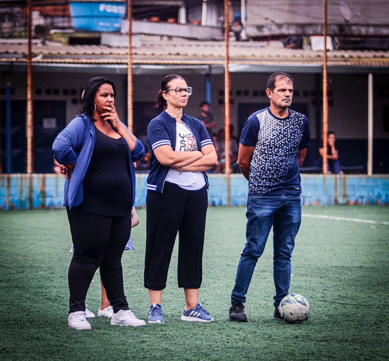 Afrente Futebol Clube recebe visita técnica de captador do Corinthians e especialistas em projetos incentivados