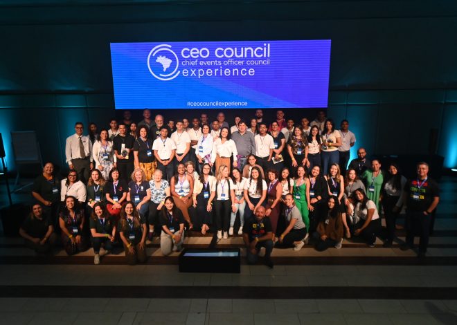 Mentoria conecta 23 jovens em situação de vulnerabilidade a líderes da indústria de eventos no CEO Council Experience