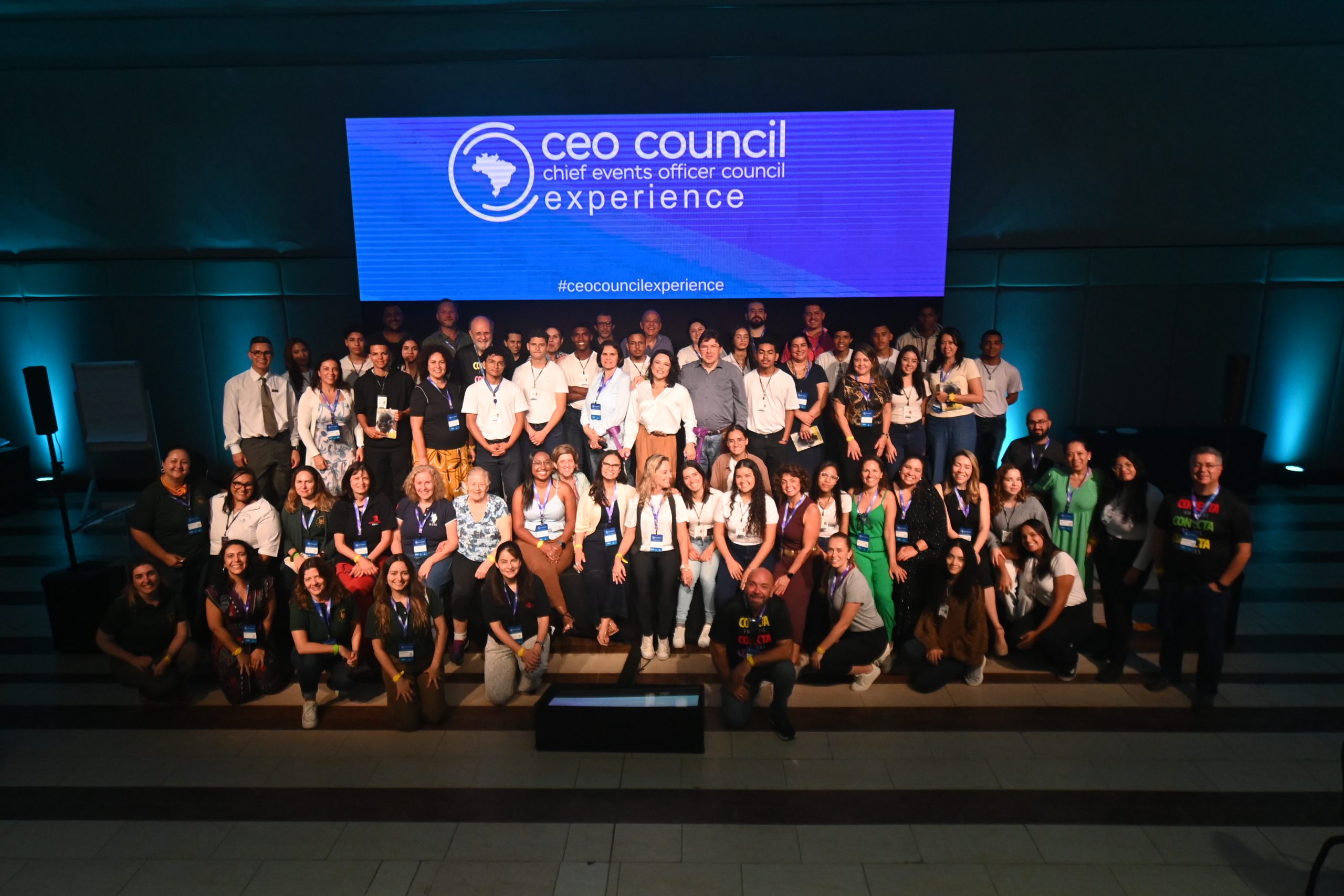 Mentoria conecta 23 jovens em situação de vulnerabilidade a líderes da indústria de eventos no CEO Council Experience