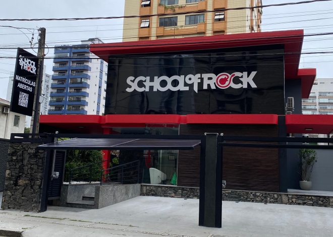 School of Rock Santos realiza evento gratuito com workshop de bateristas do Charlie Brown Jr.