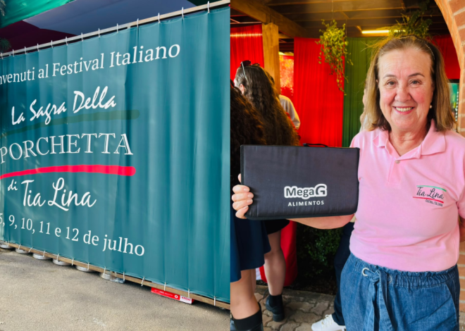 Festival da Porchetta faz da Cantina Tia Lina um destino gastronômico concorrido